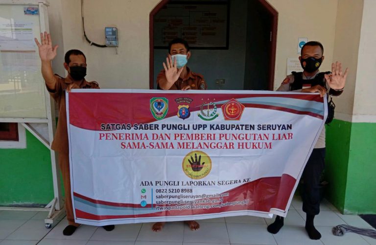 Zona Integritas Polres Seruyan , Polsek Danau Sembuluh Sosialisasikan